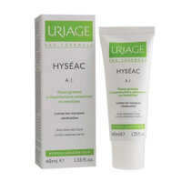 Kem ngăn ngừa mụn, điều tiết nhờn cho da dầu, da mụn Uriage Hyseac K18