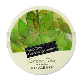 Kem tẩy trang trà xanh Herb Day Cleansing Cream Green Tea 150ml