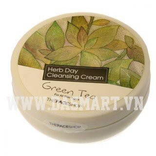 Kem tẩy trang nha đam Herb Day Cleansing Cream Aloe Vera 150ml