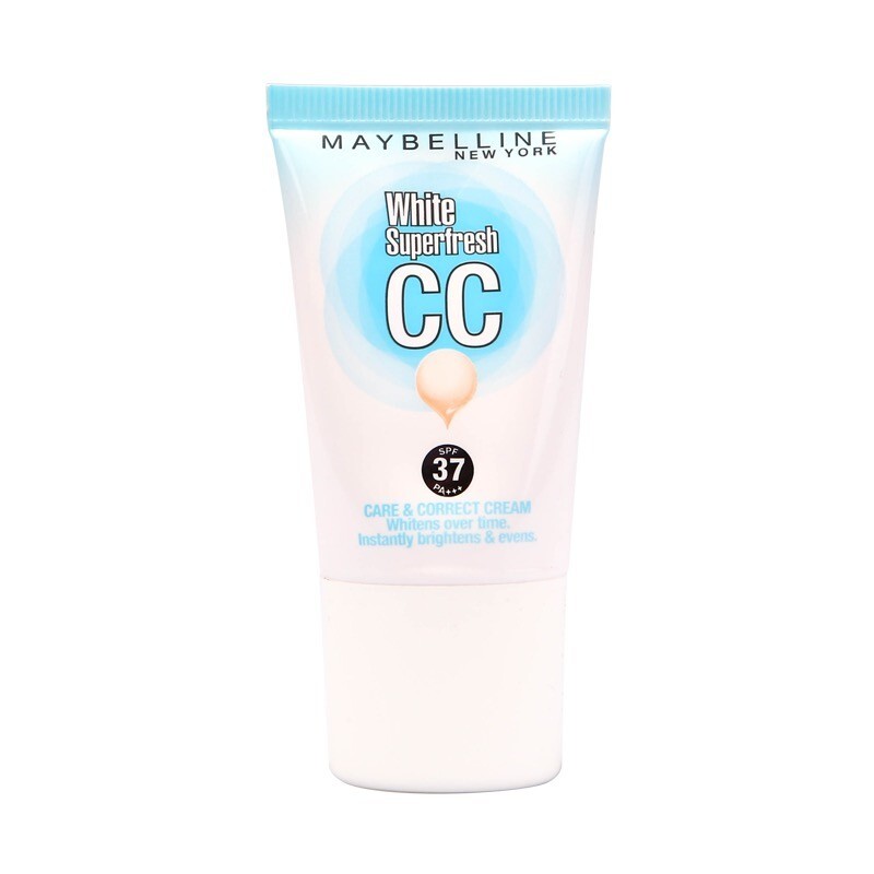 Kem trang điểm dưỡng trắng Maybelline White Super Fresh CC Cream 18ml