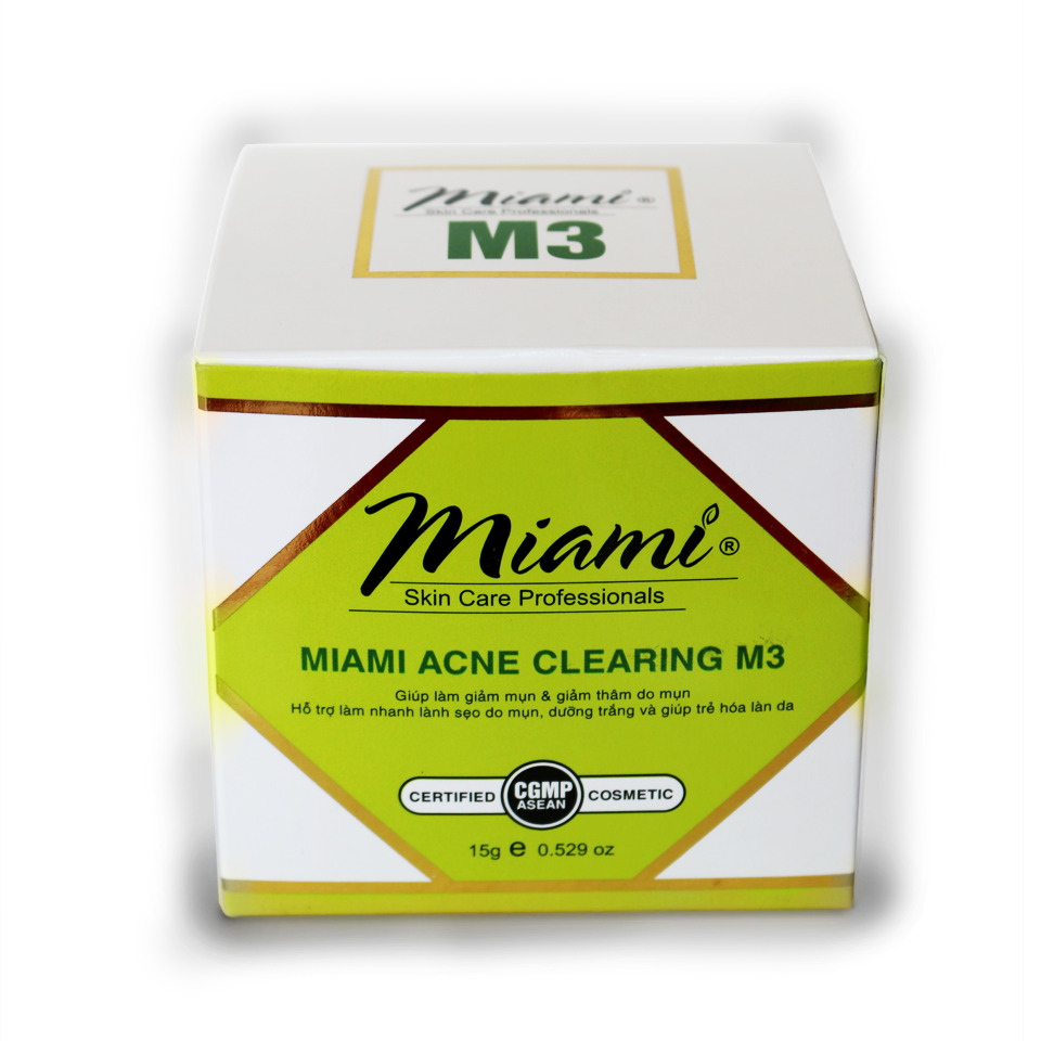 Kem trị mụn Miami Acne Clearing M3