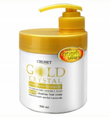 Kem ủ tóc Cruset Gold Crystal 500ml