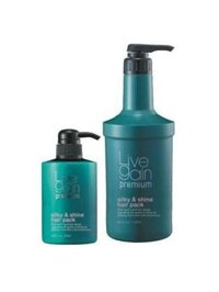 Kem xả hấp dinh dưỡng giữ màu phục hồi tóc nước hoa Silky & Shine Conditioner Livegain - 450ml