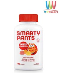 Kẹo bổ đa Vitamin+Omega cho trẻ em Smarty Pants Kids Complete 180 viên