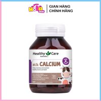 Kẹo Canxi Sữa Cho Bé – Calcium Milk Healthy Care 60 Viên