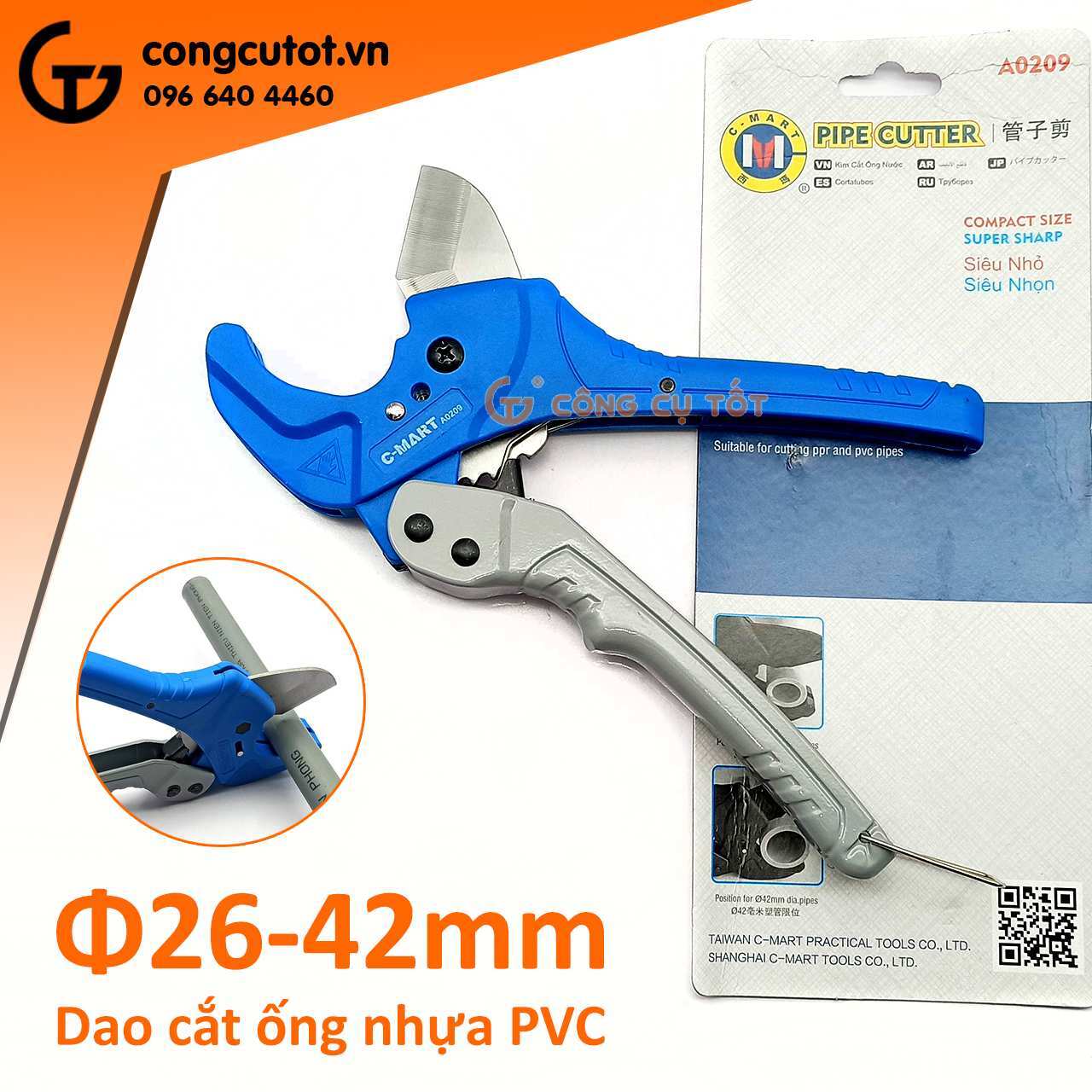 Kéo cắt ống C-Mart A0209