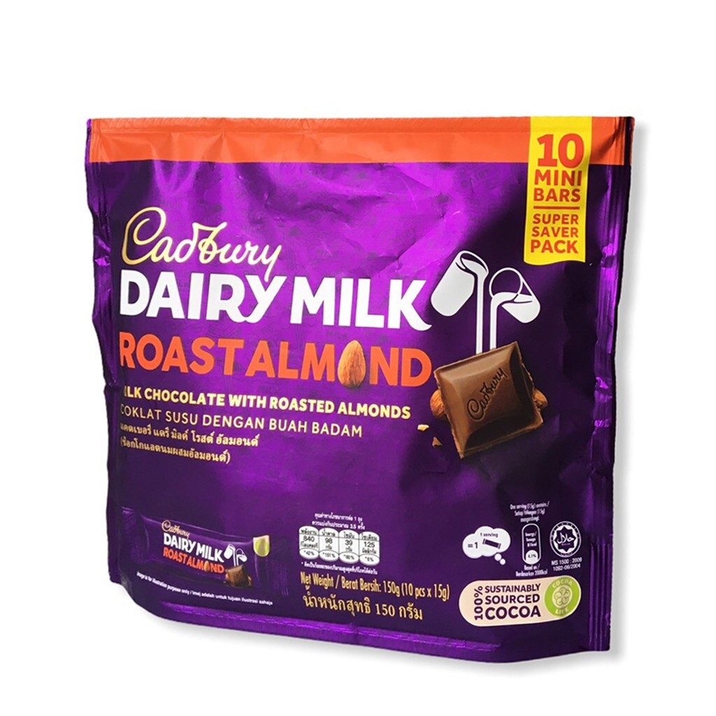 Kẹo Chocolate Cadbury Dairy Milk (150g)