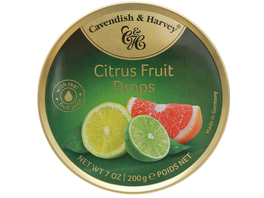 Kẹo Cirtrus Fruit Cavendish & Harvey - 200g