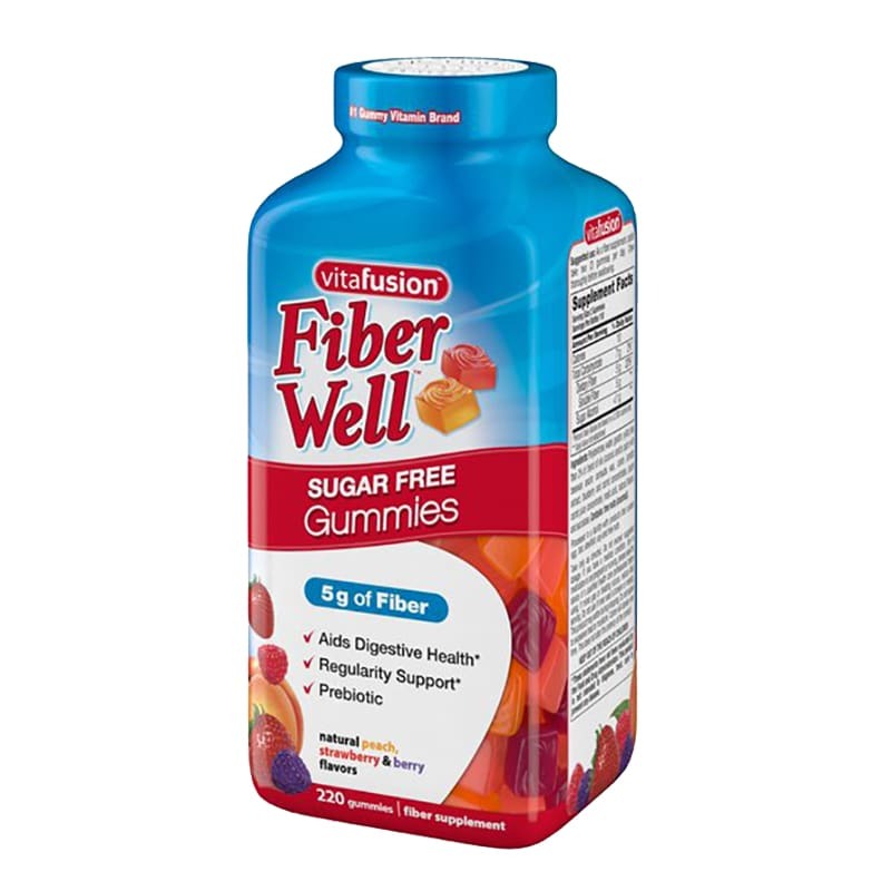 Kẹo dẻo bổ sung chất xơ Fiber Well Vitafusion - 90 viên