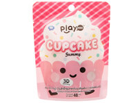 Kẹo dẻo hình bánh cupcake Play More gói 48g