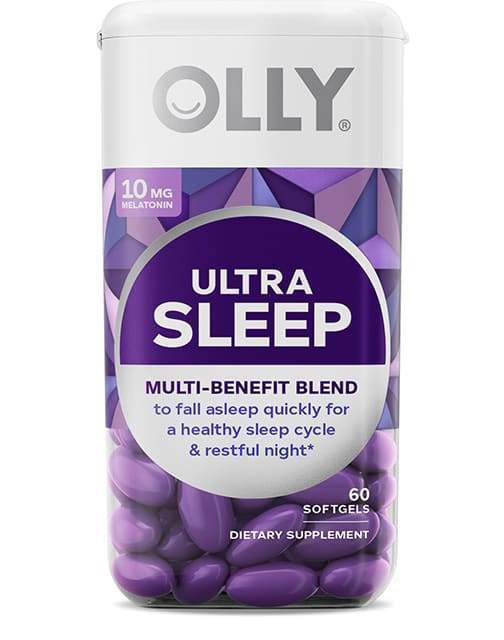Kẹo dẻo hỗ trợ ngủ ngon Olly Ultra Sleep 60 viên