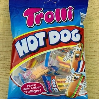 Kẹo dẻo Hot Dog Trolli bịch 150g