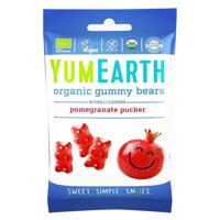 Kẹo dẻo hữu cơ hình gấu Yumearth gói 50g