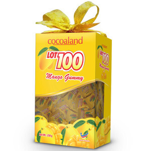 Kẹo dẻo trái cây Lot 100 - hộp 250g
