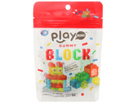 Kẹo dẻo xếp hình Play More Gummy Block gói 64g
