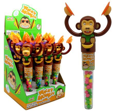 Kẹo đồ chơi Wacky Monkey 12g