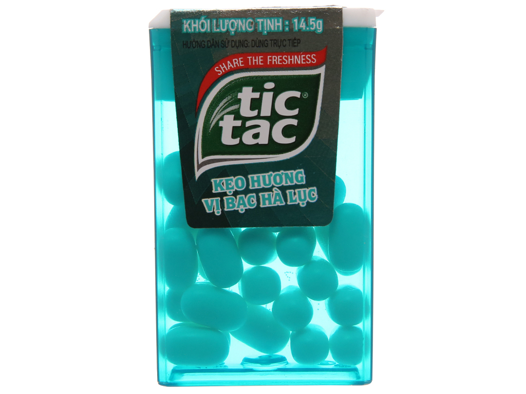 Kẹo hương bạc hà lục Tic Tac hộp 14.5g