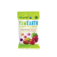 Kẹo hưu cơ hạt đậu vị trái cây hiệu Yumearth – túi 50g