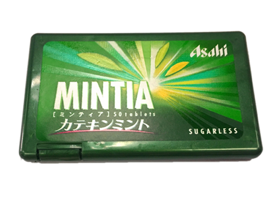 Kẹo ngậm Asahi Mintia trà xanh hộp 50 viên