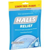 Kẹo ngậm trị ho Halls Sugar Free 70 Viên