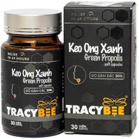 Keo ong xanh tracybee green propolis 30 viên