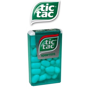 Kẹo tic tac bạc hà lục 16gr