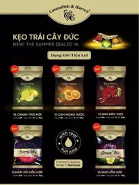 Kẹo trái cây Cavendish & Harvey - gói 100gr