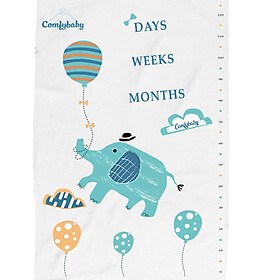 Khăn Tắm Em Bé Cao Cấp Comfybaby, Khăn Cotton Siêu Mềm (60x120Cm)