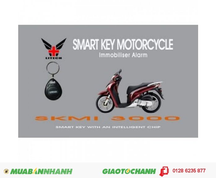 Khóa chống trộm xe Smartkey Litech V1-3000