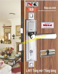 Khóa tay gạt inox Nikkei L- N11
