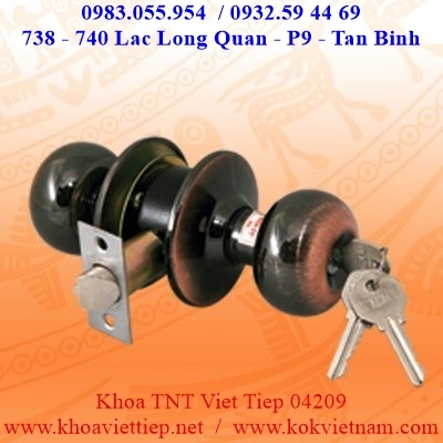 Khóa tay nắm tròn Việt Tiệp 04209