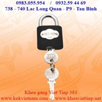 Khóa treo gang bấm Việt Tiệp 01383