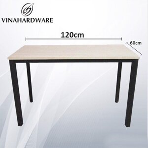 Khung bàn sắt oval đen 600x1200mm văn phòng loại khung dành cho mặt bàn VNH286089