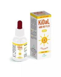KiDaL 400 IU Plus Siro hỗ trợ phát triển hệ xương răng