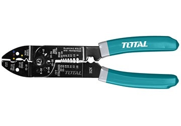 Kìm tuốt dây điện Total THT15851, 8.5" (215mm)
