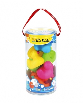 Bộ đồ chơi nhà tắm hình chú vịt Colorful Bathing Duck K's kids KA10554-PB (KA10554-P)