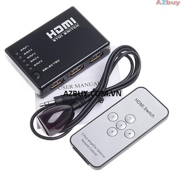 Bộ chuyển 5 cổng HDMI vào 1 cổng ra HDMI 