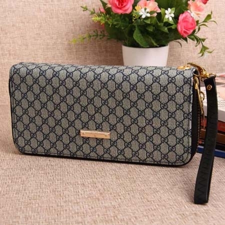 Ví Cầm Tay Nữ Gucci 2 Ngăn Kéo 