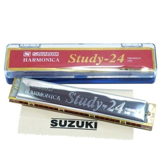 Kèn Harmonica Suzuki Study 24 