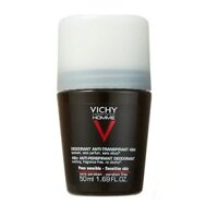 Lăn khử mùi Vichy Homme Anti-Transpirant - 72h, 50ml