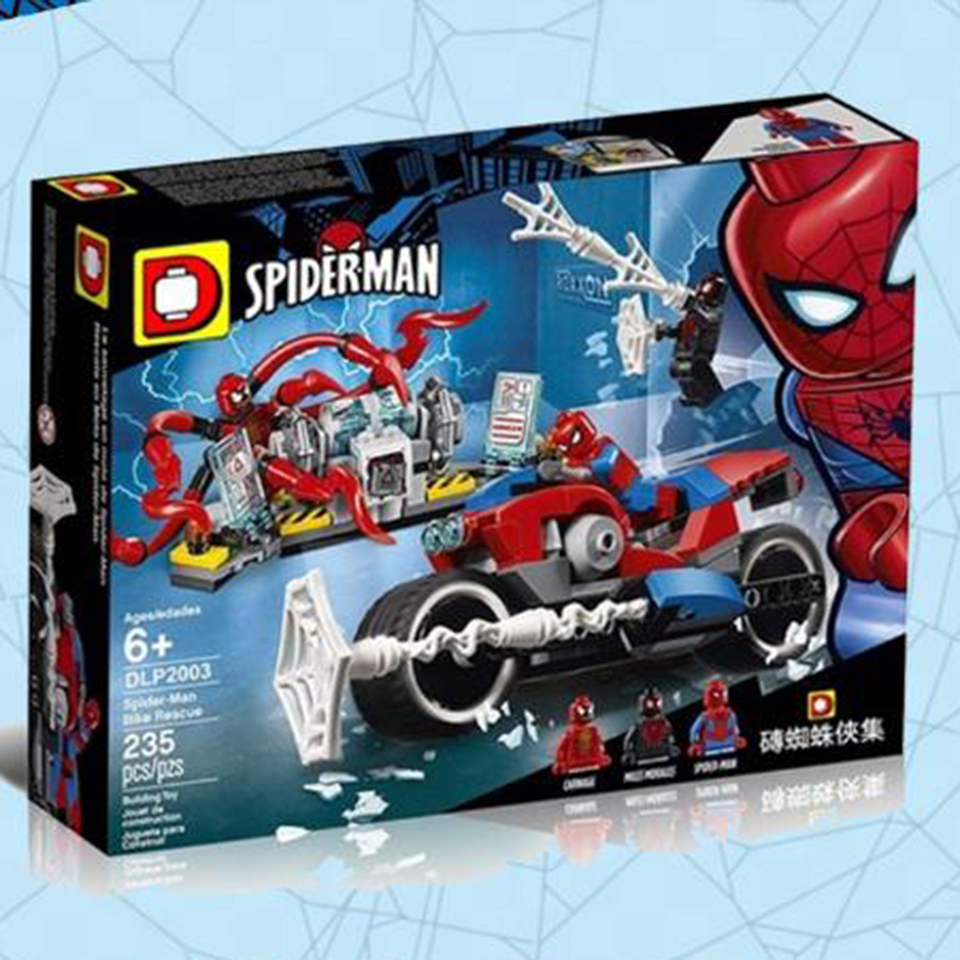 Lắp ráp lego người nhện Spiderman 282 chi tiết DLP2003