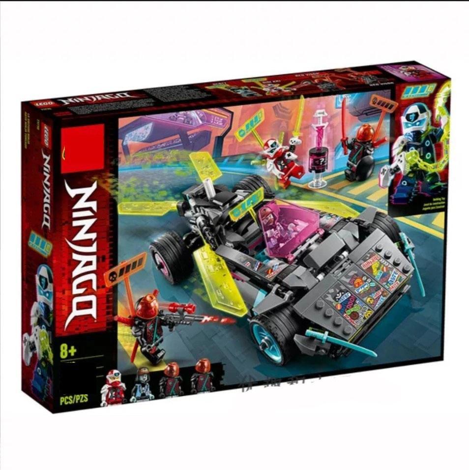Lắp ráp Lego Siêu xe oto Tuner Car địa hình của Ninja 459 mảnh ghép Leduo 76039