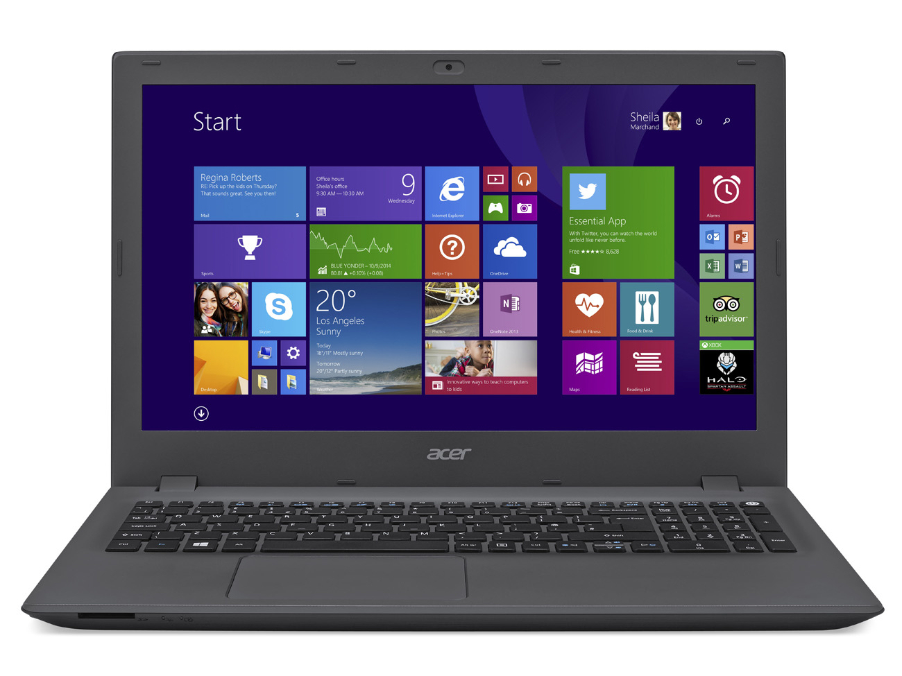 Laptop Acer Aspire E5-491G-51AW NX.GA8SV.002 - Core i5-6300HQ, Ram 4GB, HDD 500GB