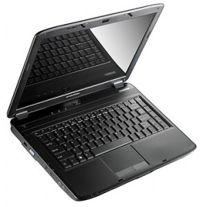Laptop Acer Emachine D725-421G16Mi - Intel Dual-Core T4200 2.0 Ghz, 1GB RAM, 160GB HDD, Intel GMA 4500MHD, 14 inch