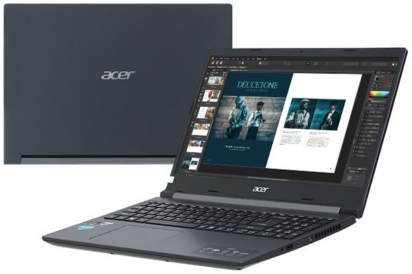 Laptop Acer Gaming Aspire 7 A715-42G-R6ZR NH.QAYSV.003 - AMD Ryzen R5-5500U, 8GB RAM, SSD 512GB, Nvidia GeForce GTX 1650 4GB GDDR6, 15.6 inch