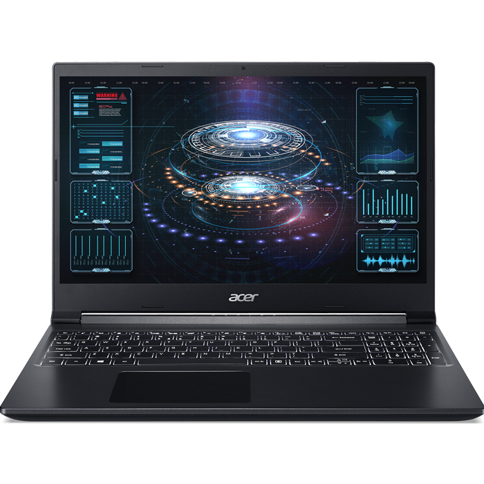 Laptop Acer Gaming Aspire 7 A715-41G-R150 NH.Q8SSV.004 - AMD Ryzen 7-3750H, 8GB RAM, SSD 512GB, Nvidia Geforce GTX 1650Ti 4GB GDDR6, 15.6 inch