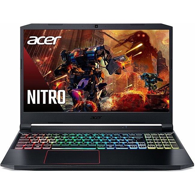 Laptop Acer Gaming Nitro 5 AN515-55-77P9 NH.Q7NSV.003 - Intel Core i7-10750H, 8GB RAM, SSD 512GB, Nvidia GeForce GTX 1650 Ti 4GB GDDR6, 15.6 inch