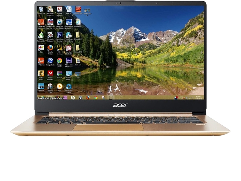 Laptop Acer Swift SF114-32-P8TS NX.GXQSV.001 - Intel Pentium N5000, 4GB RAM, Intel UHD Graphics 605, 14 inch