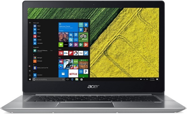Laptop Acer Swift SF314-54-869S NX.GXZSV.003 - Intel core i7, 8GB RAM, SSD 256GB, Intel HD Graphics 620, 14 inch