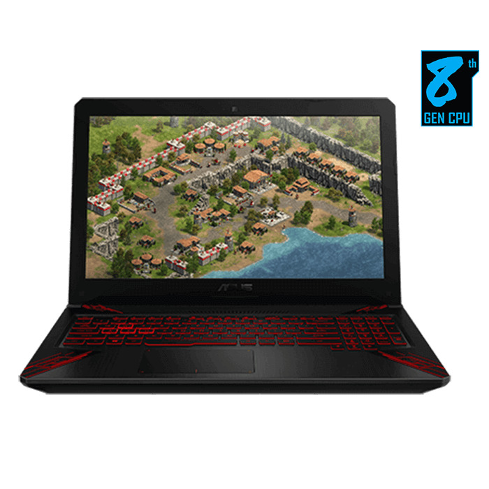 Laptop Asus FX504GD-E4177T - Intel core i5, 8GB RAM, HDD 1TB, Nvidia GeForce GTX 1050 2GB GDDR5, 15.6 inch